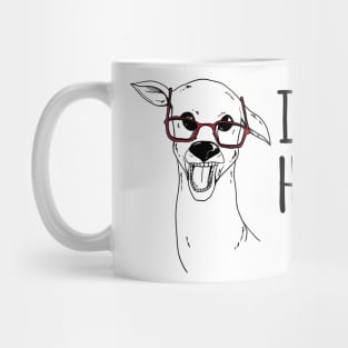 Cute Deer "I Feel Herd" Meme Funny Sayings Animal women's Mug